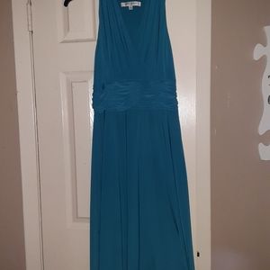 Evan Picone Turquoise Dress